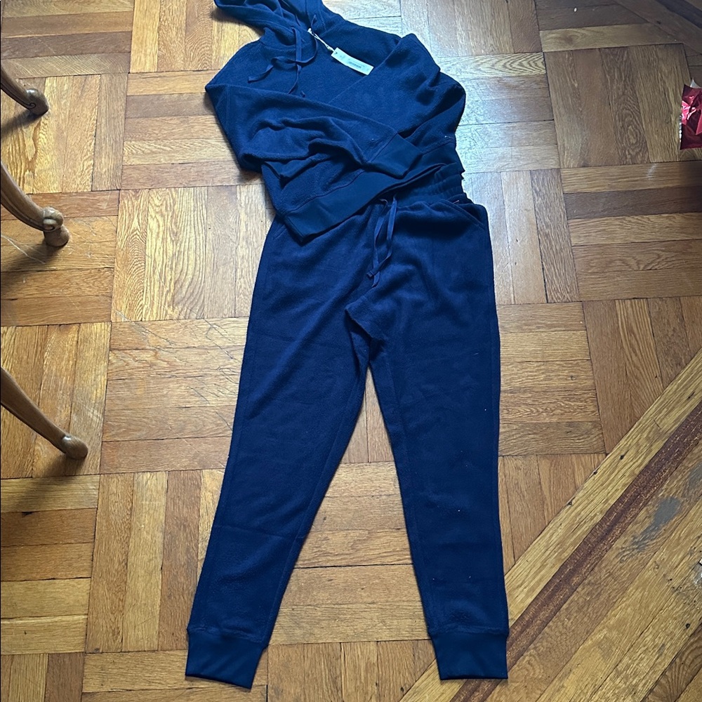 Adore Me Navy Jumpsuit